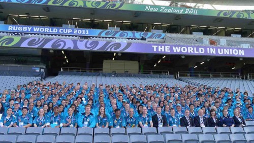 Rugby World Cup generates legacy for volunteering