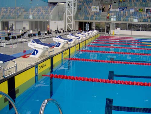 Water at South Australian State Aquatic Centre like ‘diving in silk sheets’