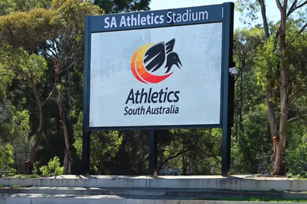 Stage 1 redevelopment work now complete at SA Athletics Stadium