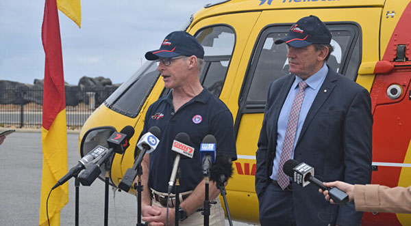 Surf Life Saving WA prepares for busy beaches with return of helicopter services
