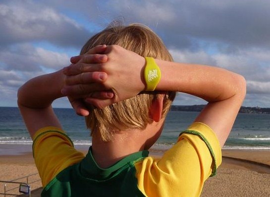 NFC identity wristbands to aid surf safety
