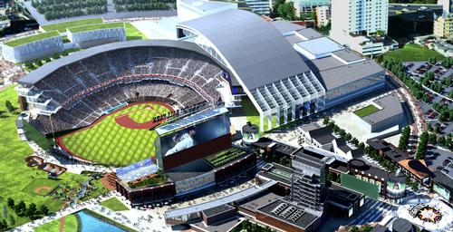 Populous opens Japan office: reveals design for new baseball park