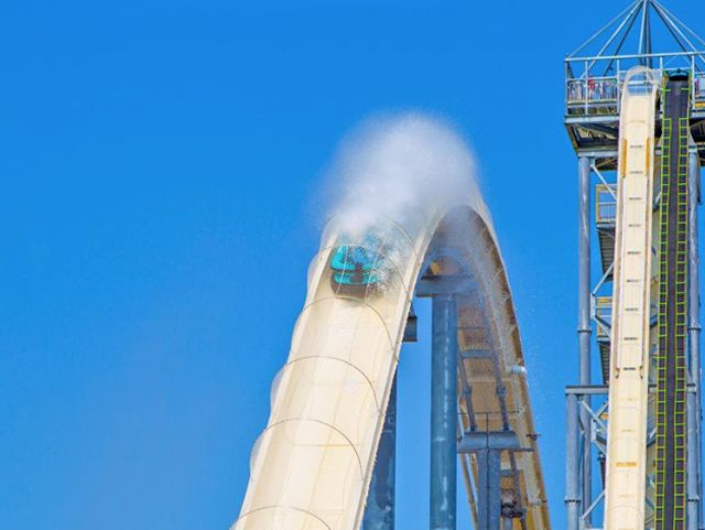 US waterpark executives charged with murder following boy’s waterslide death