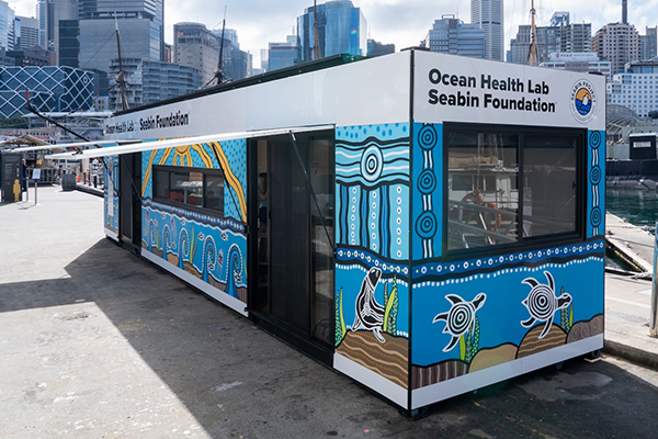 Seabin Foundation launches world-first microplastics lab at Australian National Maritime Museum