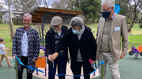 Shoalhaven’s upgraded Howell Faulks Park opens with new inclusive picnic and play area