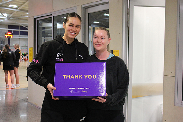 Silver Ferns and Cadbury thank New Zealand netball volunteers