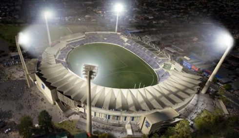 Geelong commences stand development at Simonds Stadium