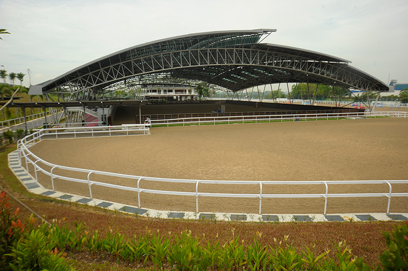 US $20-million Singapore Turf Club Riding Centre Opens