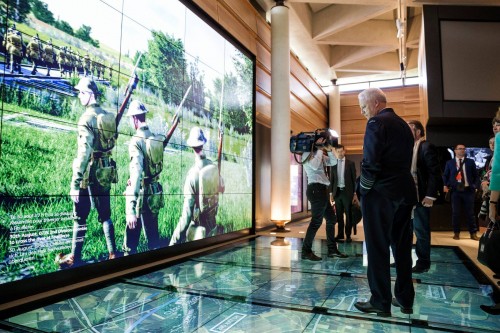 Innovative immersive visitor experience introduced at new Sir John Monash Centre