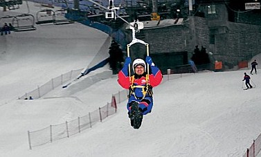 Ski Dubai launches ‘Snow Bullet’ zip line attraction