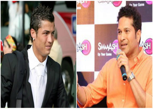 Sachin Tendulkar and Cristiano Ronaldo combine to launch football entertainment centres