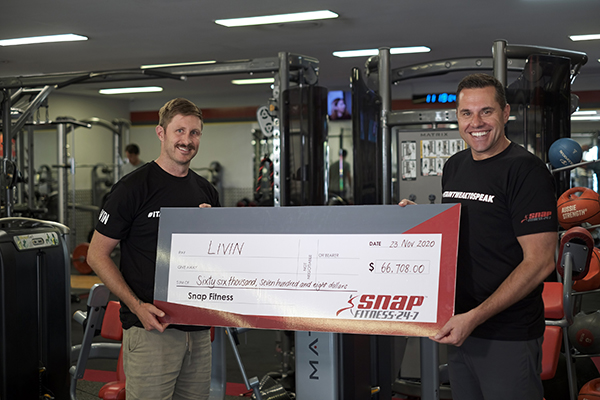 Snap Fitness raises $66,000 to support mental health initiatives