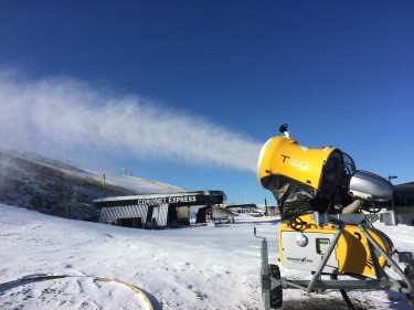 Snowmaking begins at Queenstown’s Coronet Peak ski area
