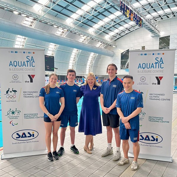 South Australian Aquatic and Leisure Centre designated as Olympic and Paralympic Training Venue