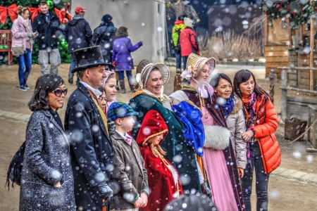 Sovereign Hill welcomes record crowds for Christmas in July event