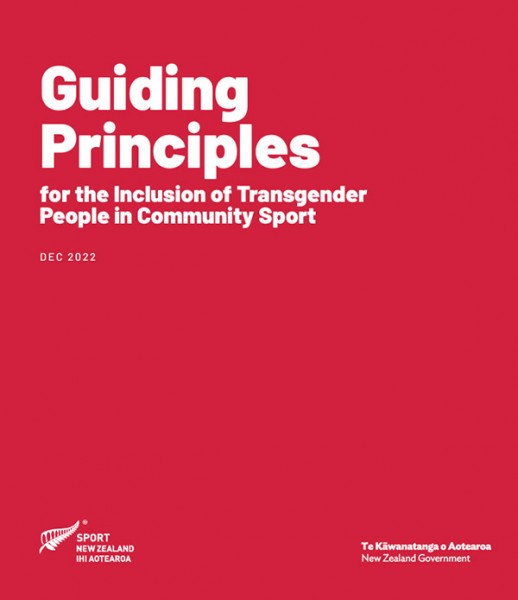 Sport NZ releases guiding principles for the inclusion of transgender people in community sport