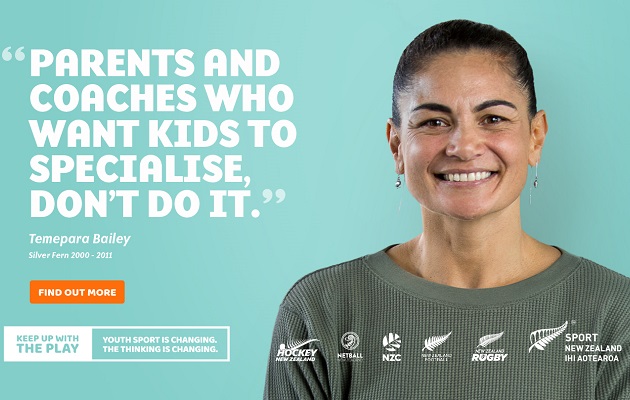 New Zealand sports launch campaign to change youth sport