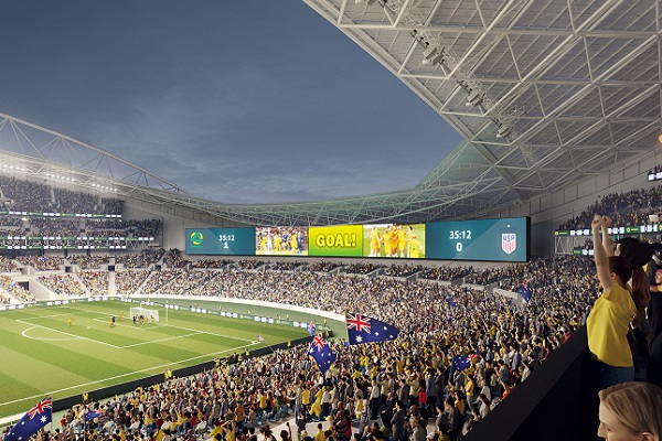 New great southern screen to transform fan experience at Stadium Australia