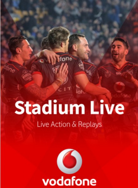 Stadium Live App improves fan engagement with Vodafone Warriors