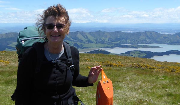 New Zealand Walking Access Commission recognises Banks Peninsula trail blazer Suky Thompson