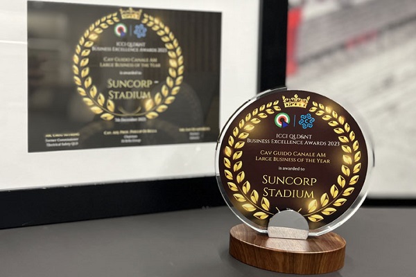 Suncorp Stadium recognised with Italian Chamber of Commerce award