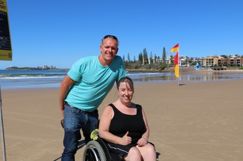 Sunshine Coast beach introduces water access for people with disabilities