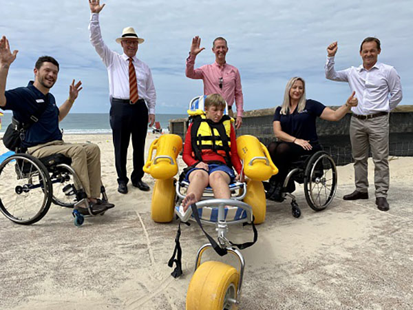Sunshine Coast community benefits from new initiative to improve beach accessibility