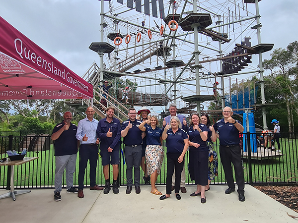 Aerial Adventures high ropes course opens at Sunshine Coast Recreation Centre