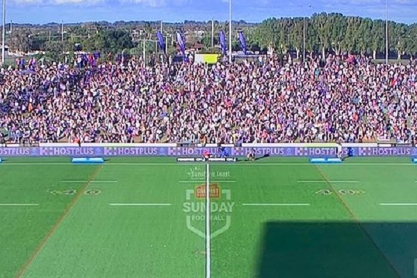 eps Australia develop social distancing solution for rugby league fans at Sunshine Coast Stadium