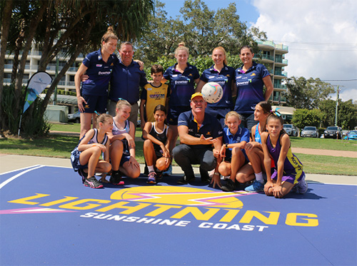 New Sunshine Coast netball court encourages community participation