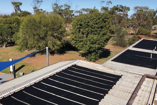 Solar pool heating delivers energy savings for Hindmarsh Shire Council