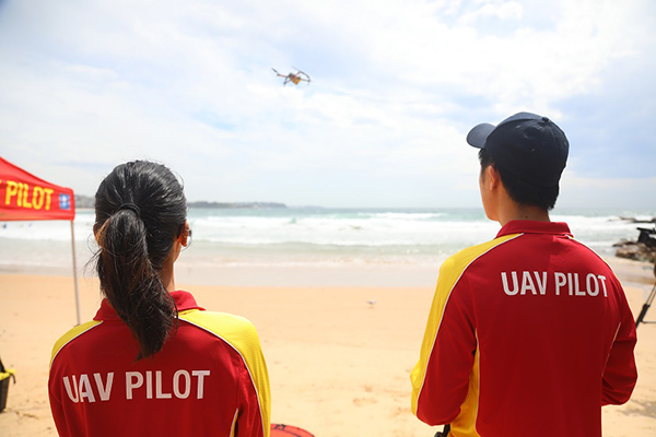 Surf Life Saving NSW deploys drones to keep Sydney’s northern beaches and parks COVIDSafe