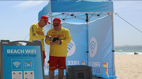 Surf Life Saving NSW trials free Beach Wi-Fi technology