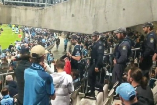 Sydney FC fan evicted from A-League finals game over disabled daughter’s bathroom access