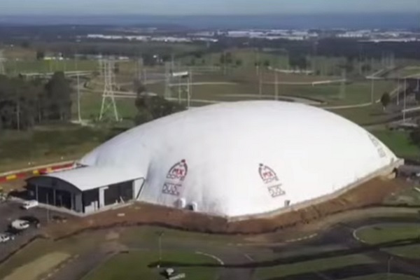 New Sydney motocross venue sited in DUOL air dome structure