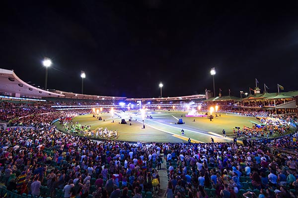 Sydney Cricket Ground hosts safe and spectacular Mardi Gras event