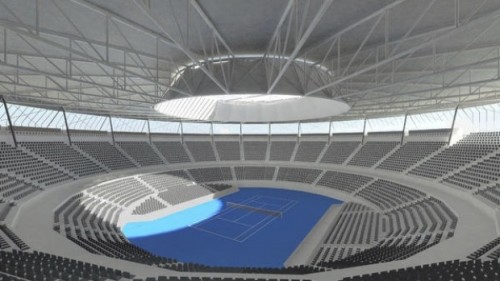 Sydney Olympic Park Authority plans $50 million roof over Ken Rosewall Arena