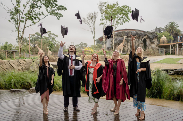 Inaugural student conservationist graduations from University of Sydney and Taronga Alliance