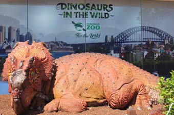 Dinosaurs Trail comes alive at Taronga Zoo Sydney