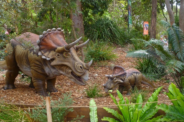Dinosaurs arrive at Sydney’s Taronga Zoo