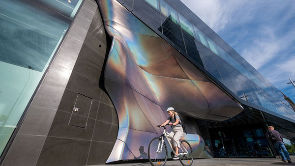 Final artwork for Christchurch convention centre Te Pae now installed