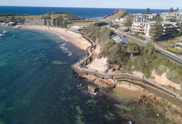 Terrigal Boardwalk construction and rockpool upgrade nears completion