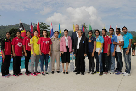 Thanyapura Phuket hosts FINA scholars for one-year Olympics training camp