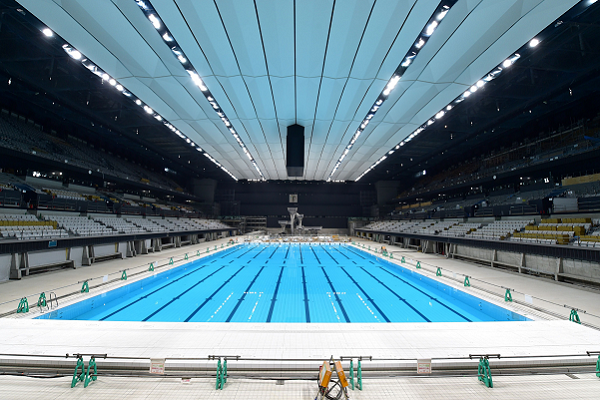 Aquatic Centre for Tokyo 2020 Olympics opens to the public