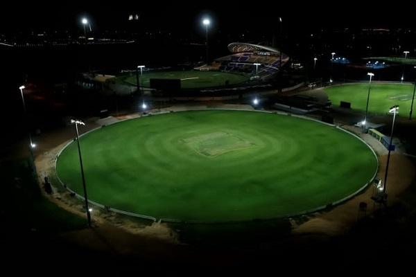 New cricket oval opened in Abu Dhabi in advance of IPL and T20 World Cup