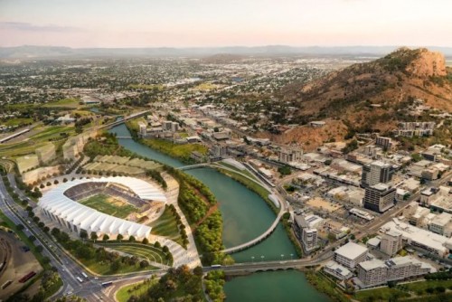 Cox Architecture design announced for new $250 million Townsville Stadium