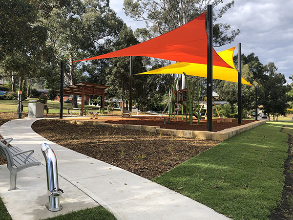 Hills Shire adventure playground upgrade completed at Turon Avenue Reserve