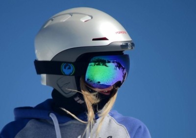 Intelligent snow sports helmet ready for the slopes