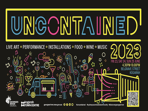 Un[contained] Arts Festival 2023 returns to Kogarah this winter