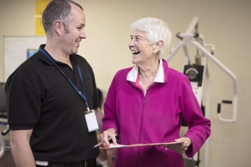 Seniors gym sees improvements in strength and balance